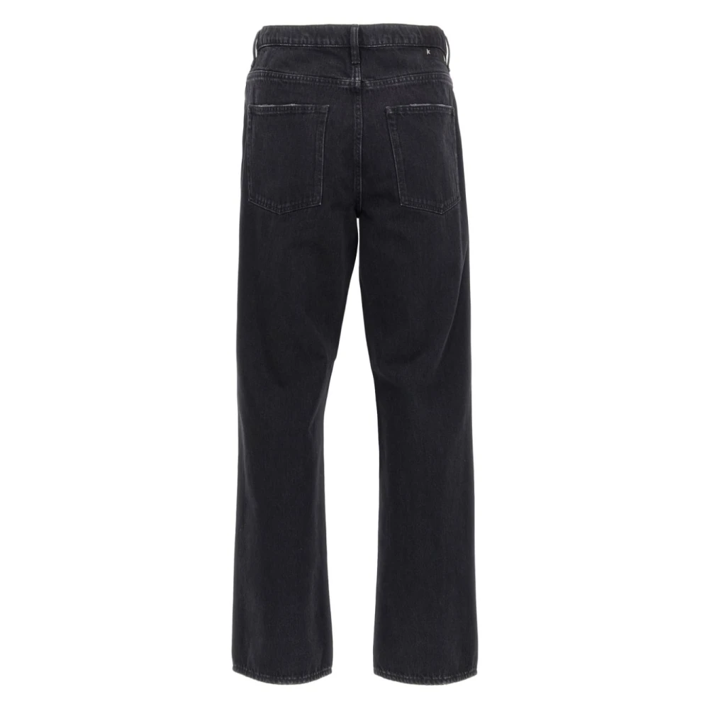 Golden Goose Raw-Cut Edge Jeans Black Heren