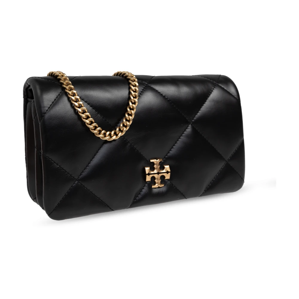 TORY BURCH Portemonnee Kira aan een ketting Black Dames