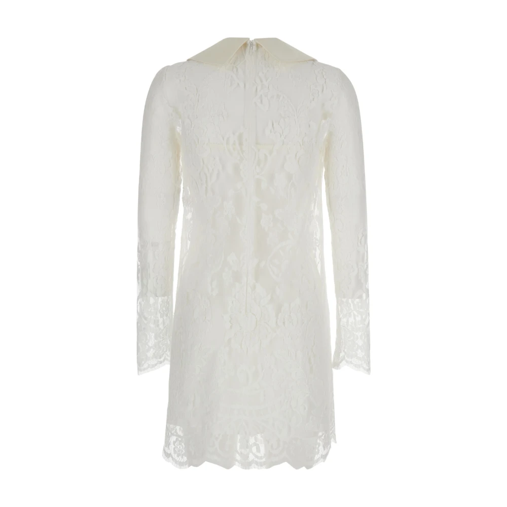 Dolce & Gabbana Witte Mini Jurk Look 53 White Dames