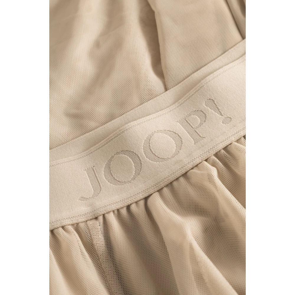 Joop! Elastische Taille Tule Rok Beige Dames