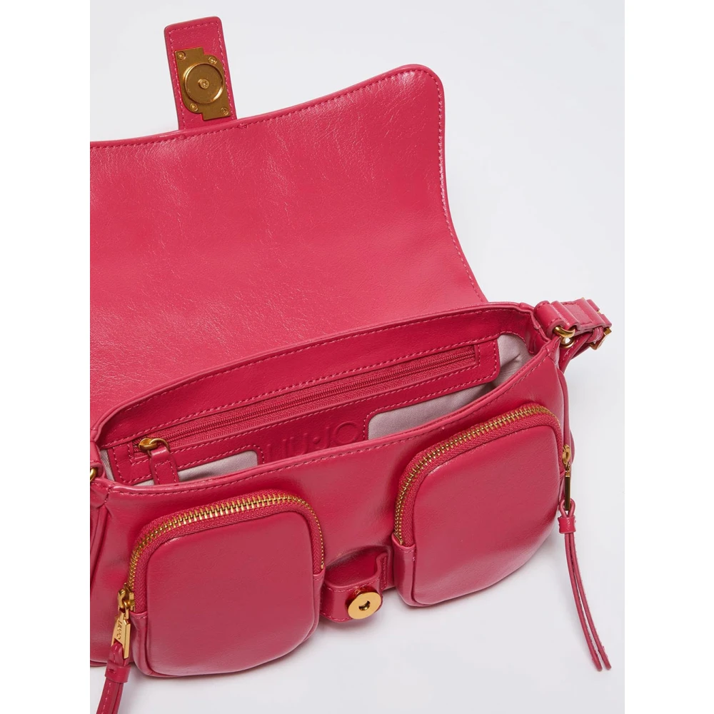Liu Jo Stijlvolle Schoudertas in Viva Magenta Red Dames