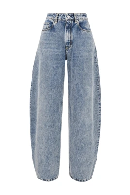 Round Denim Jeans