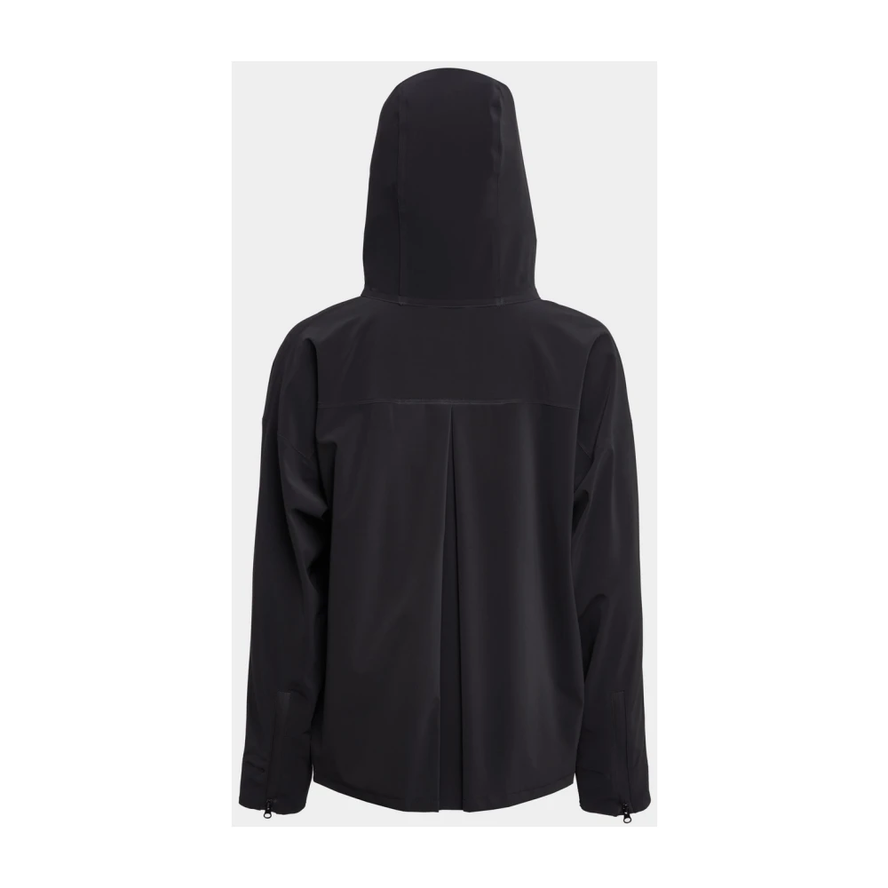 Stutterheim Matte Zip Regenjas Black Dames