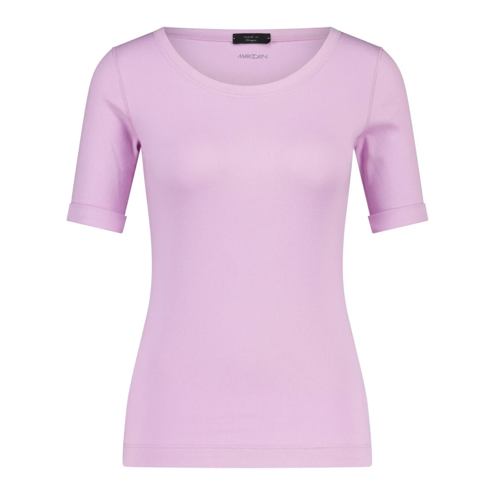 Marc Cain Round-neck Knitwear Pink Dames