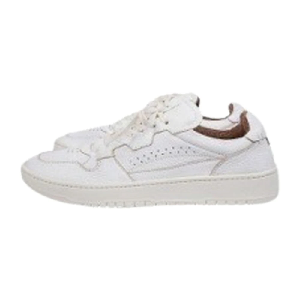 Eleventy Men's White Sneakers, 5 Uk, Low-Top Trainers