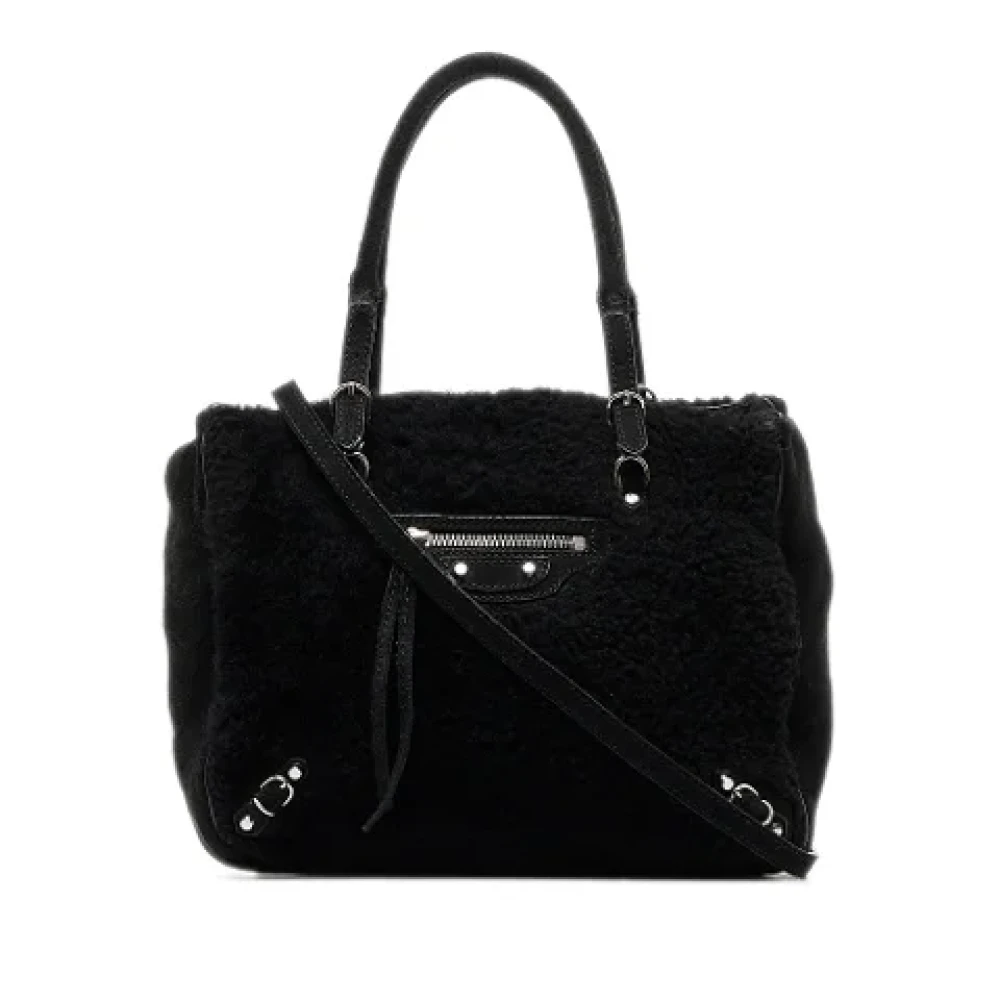 Balenciaga Vintage Pre-owned Fur balenciaga-bags Black Dames