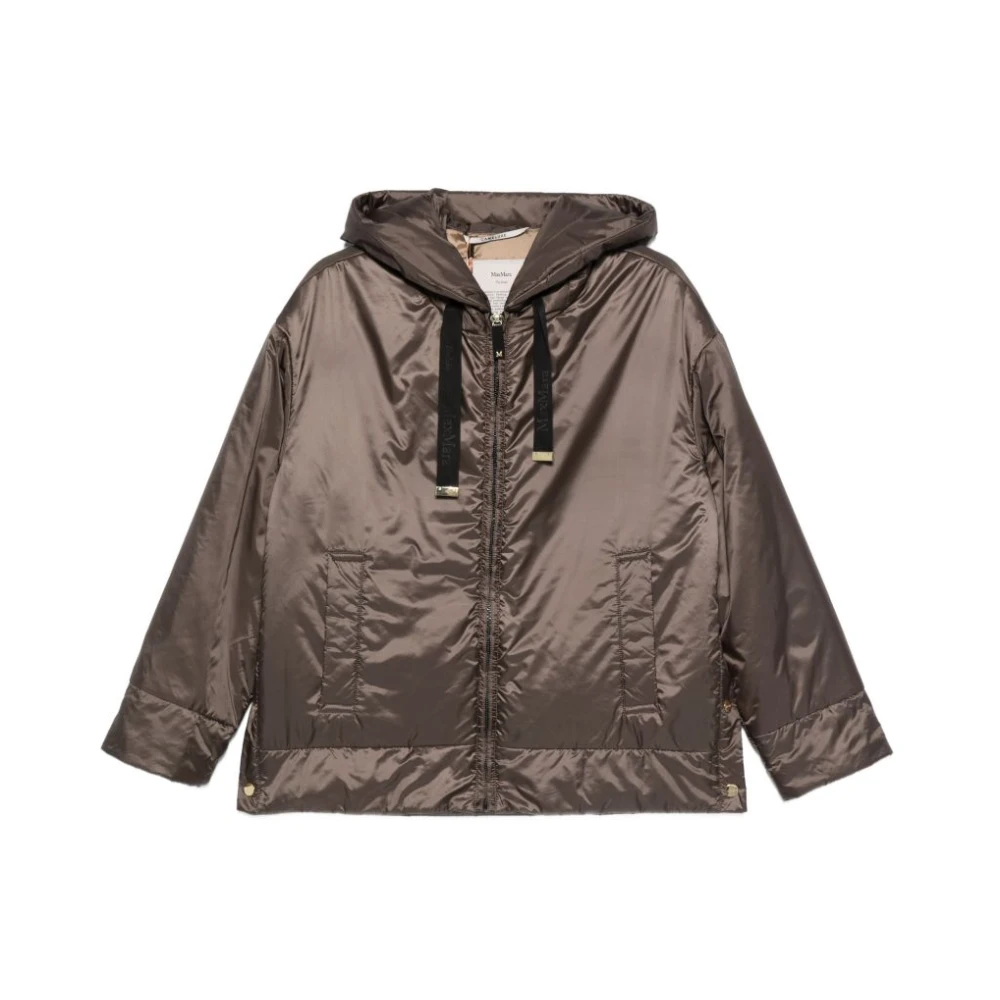 Max Mara Damen Braun Jacken, 2XSgröße: