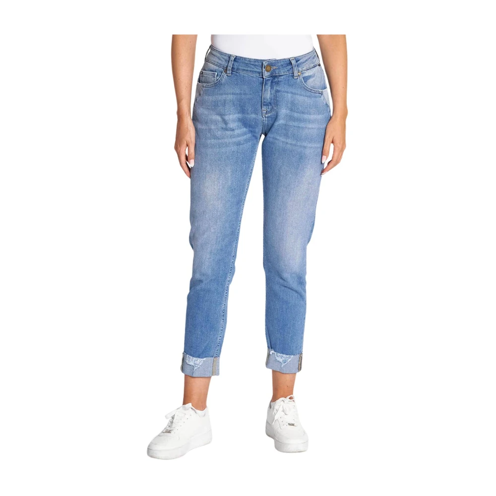 Zhrill Stijlvolle Jeans voor Vrouwen Blue Dames
