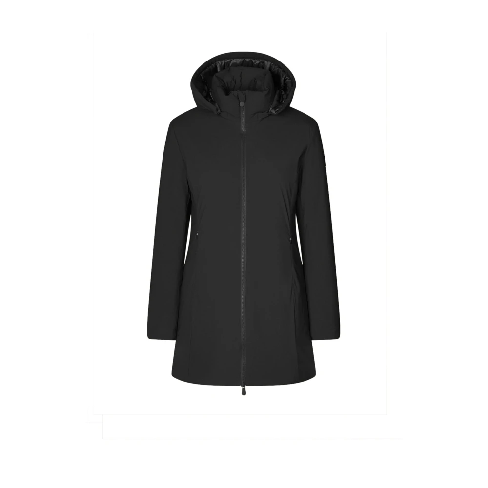 Save The Duck Donna Nero Cappotti, L, New,