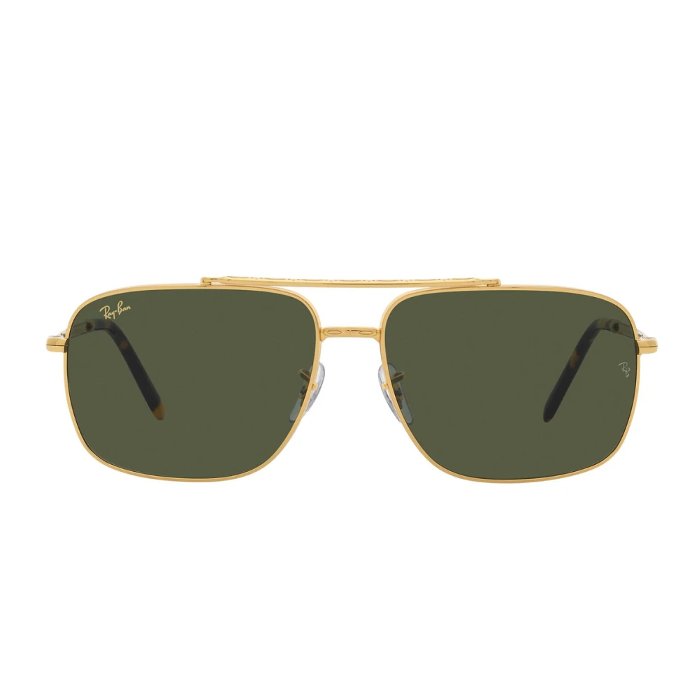 Ray-Ban Kuddstil Solglasögon med Guldram Yellow, Unisex