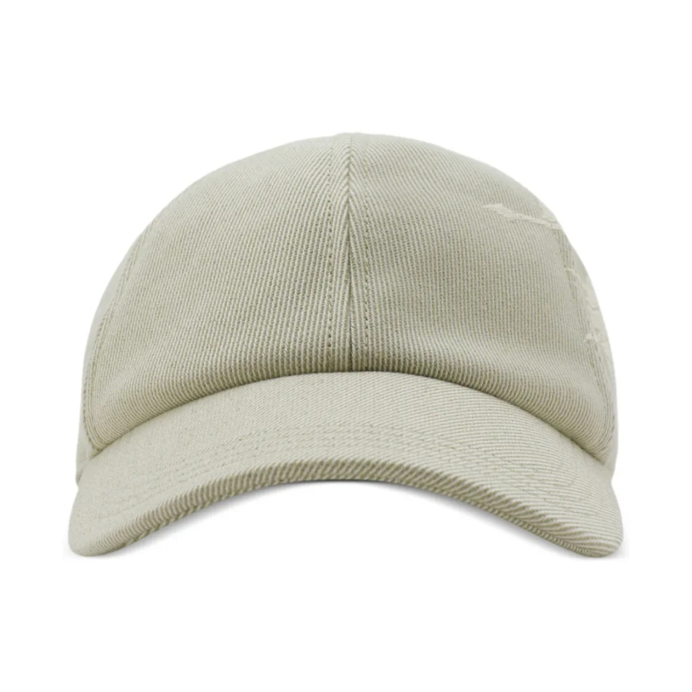 Burberry Gray Hats & Caps, Male, S, Ekd Logo Baseball Cap