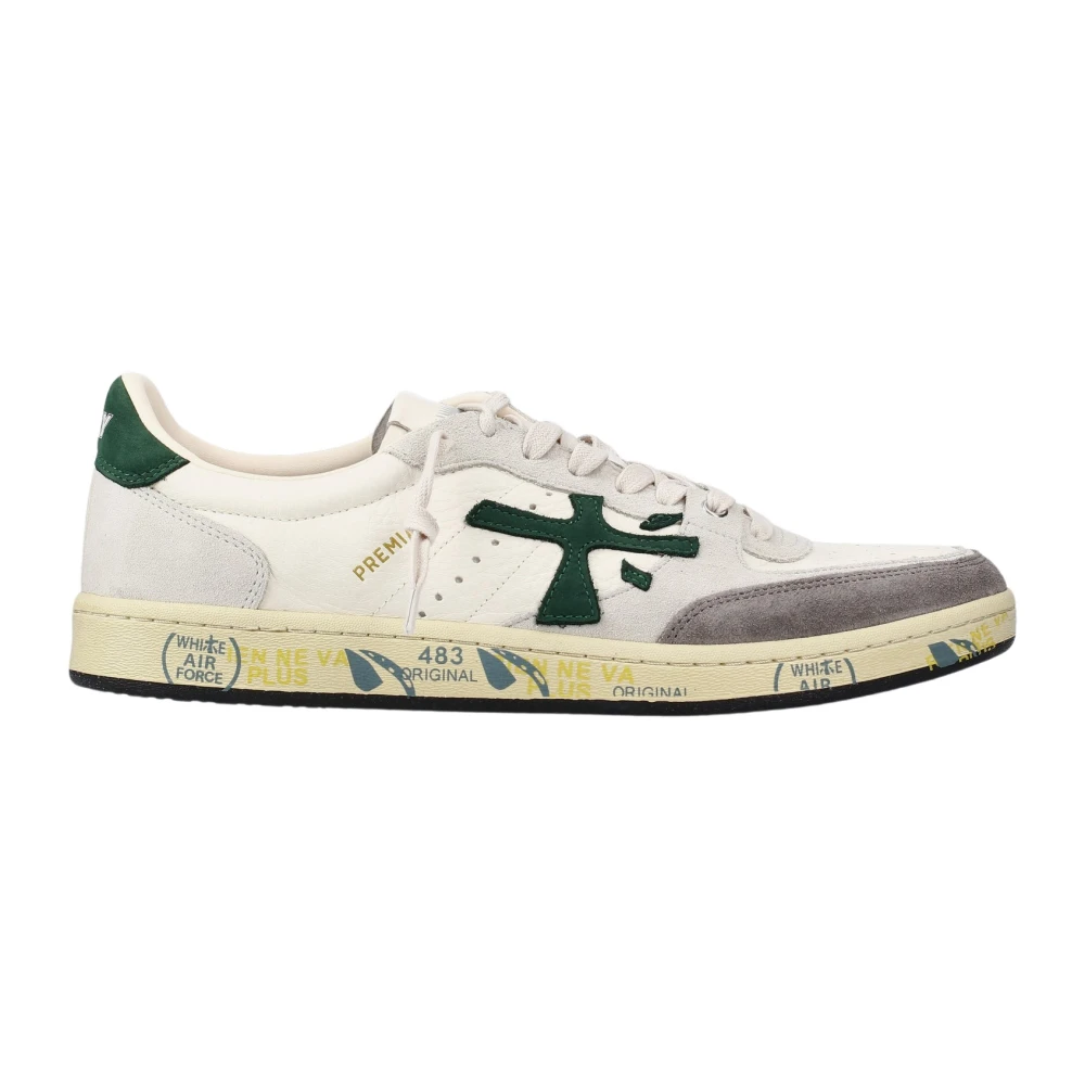 Premiata Bskt Clay 7623 Heren Schoenen Wit