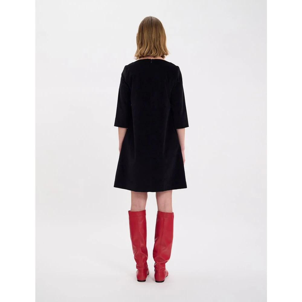 Ines De La Fressange Paris Megan DAY Dress Black Dames