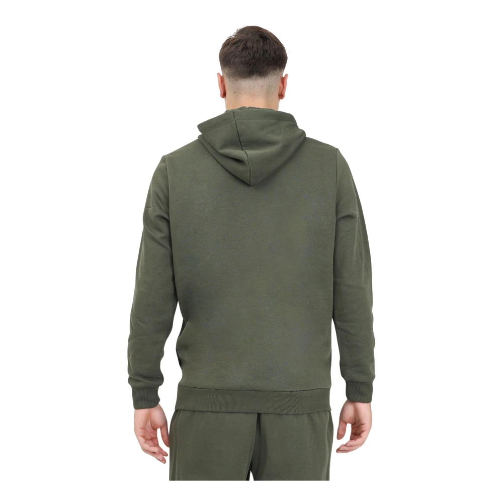 Puma Groene hoodie met klein logo trui Green Heren