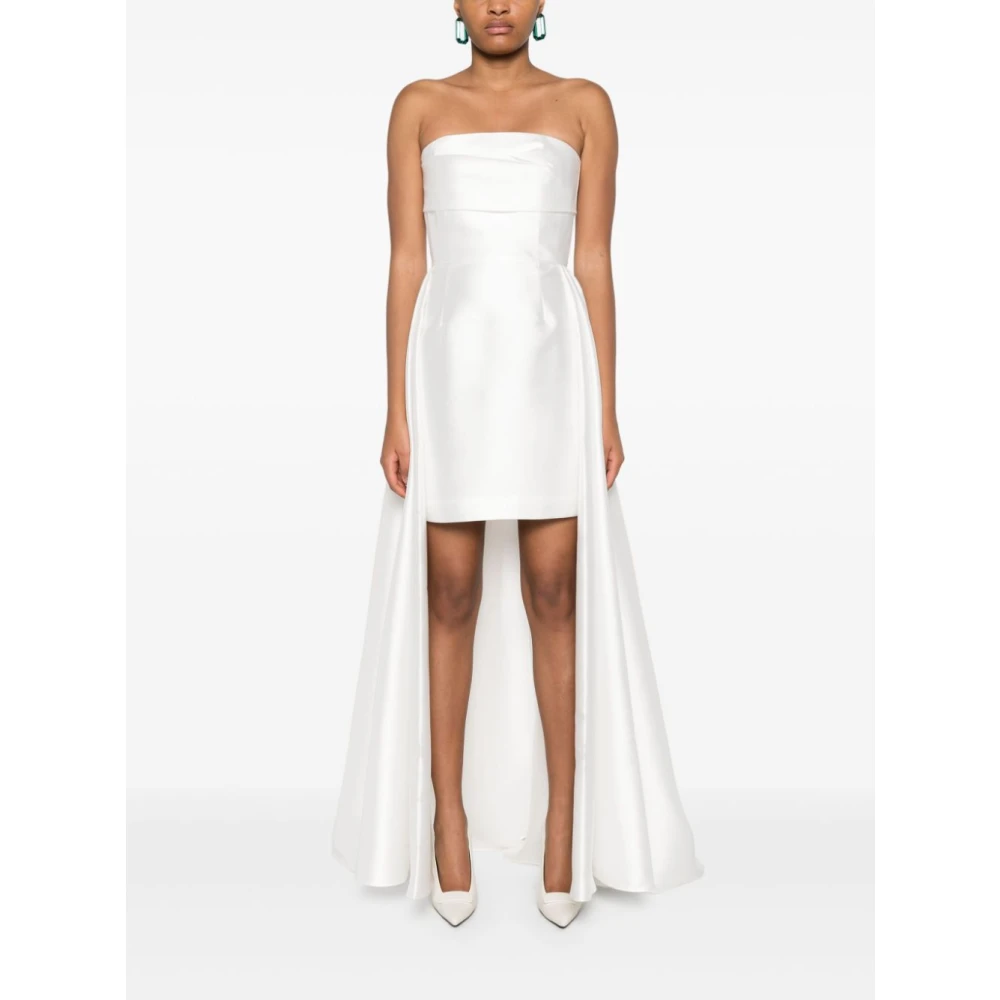 Solace London Beige Jurk Ware Beige Dames