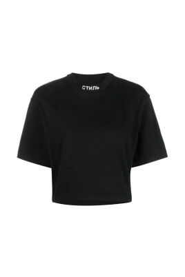 logo-crop-t-shirt-svart-vit-100-bomull