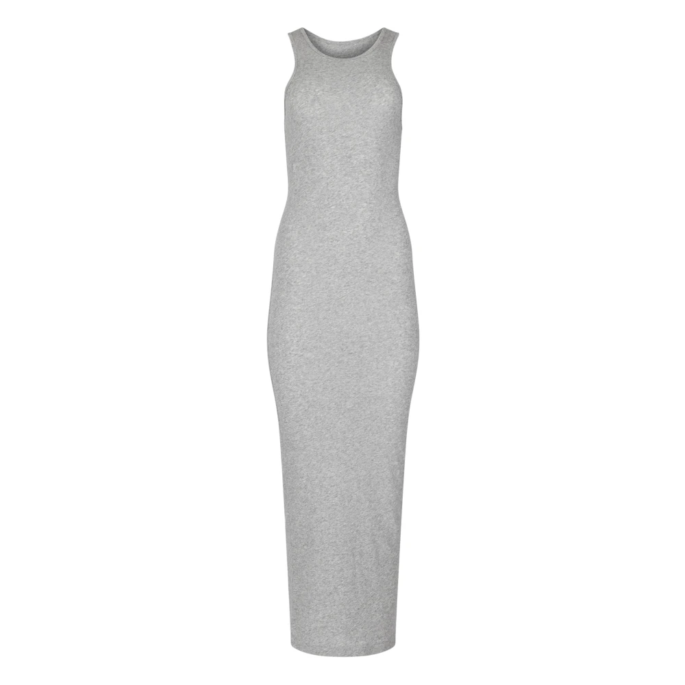 Entire Studios Women's Gray Midi Dresses, Xs, Dresses Grey