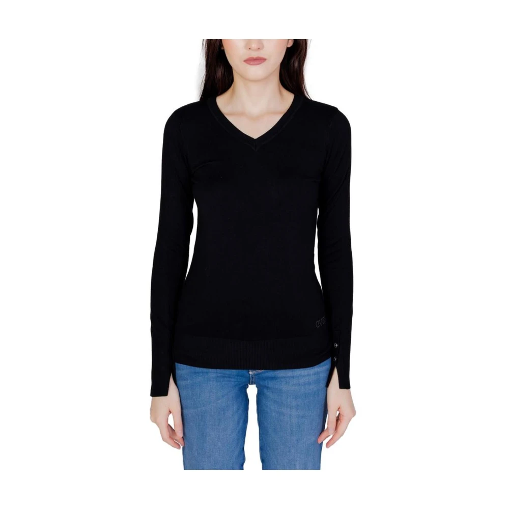 Knitwear > V-neck Knitwear - - Guess - Modalova