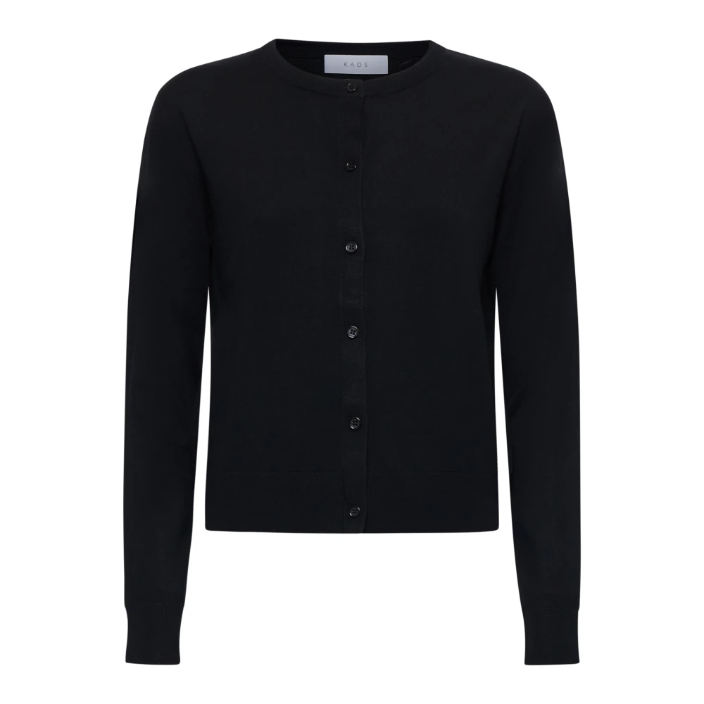 Kaos Zwarte Sweaters Collectie Black Dames