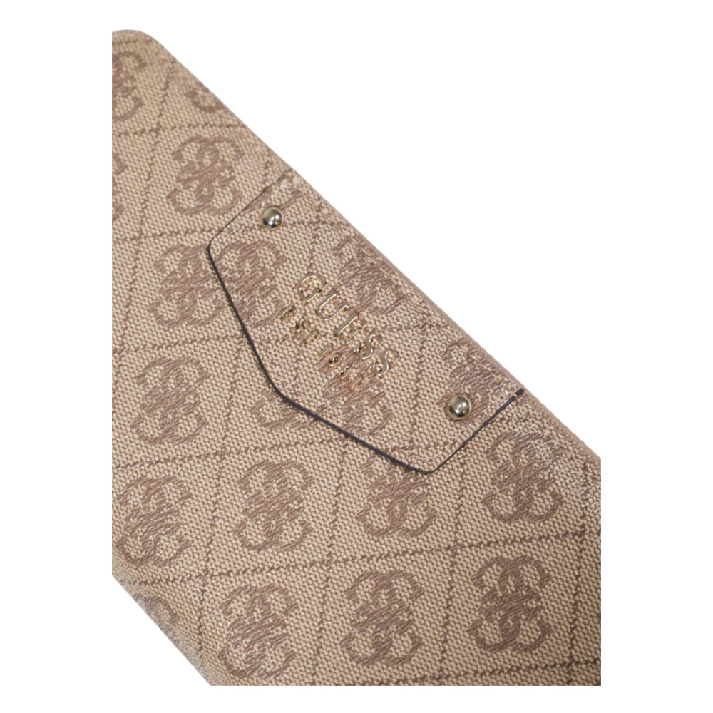Guess Lente Zomer Damesportemonnee Beige Dames