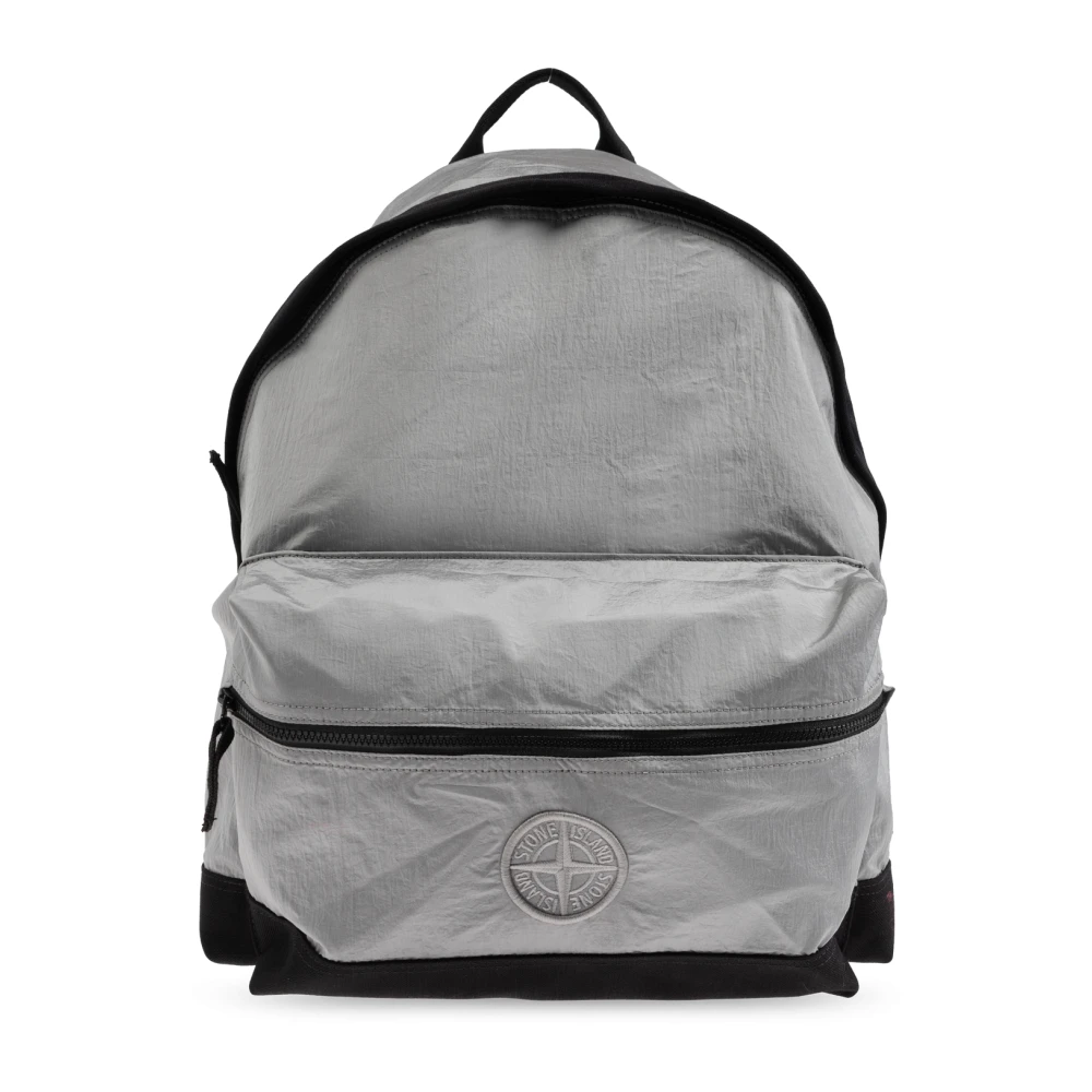 Stone Island Rugzak met logo Gray Heren
