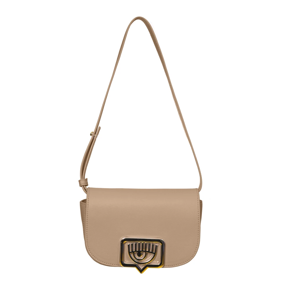 Chiara Ferragni Collection Bruine Handtas Dames Tassen Ss24 Pink Dames
