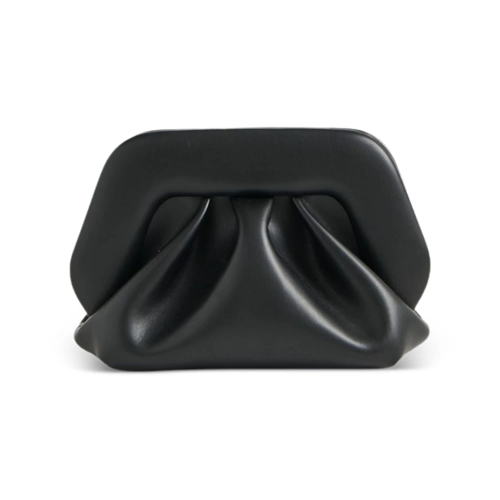 Themoirè Women's Black Clutches, One Size, Bios Small Clutch