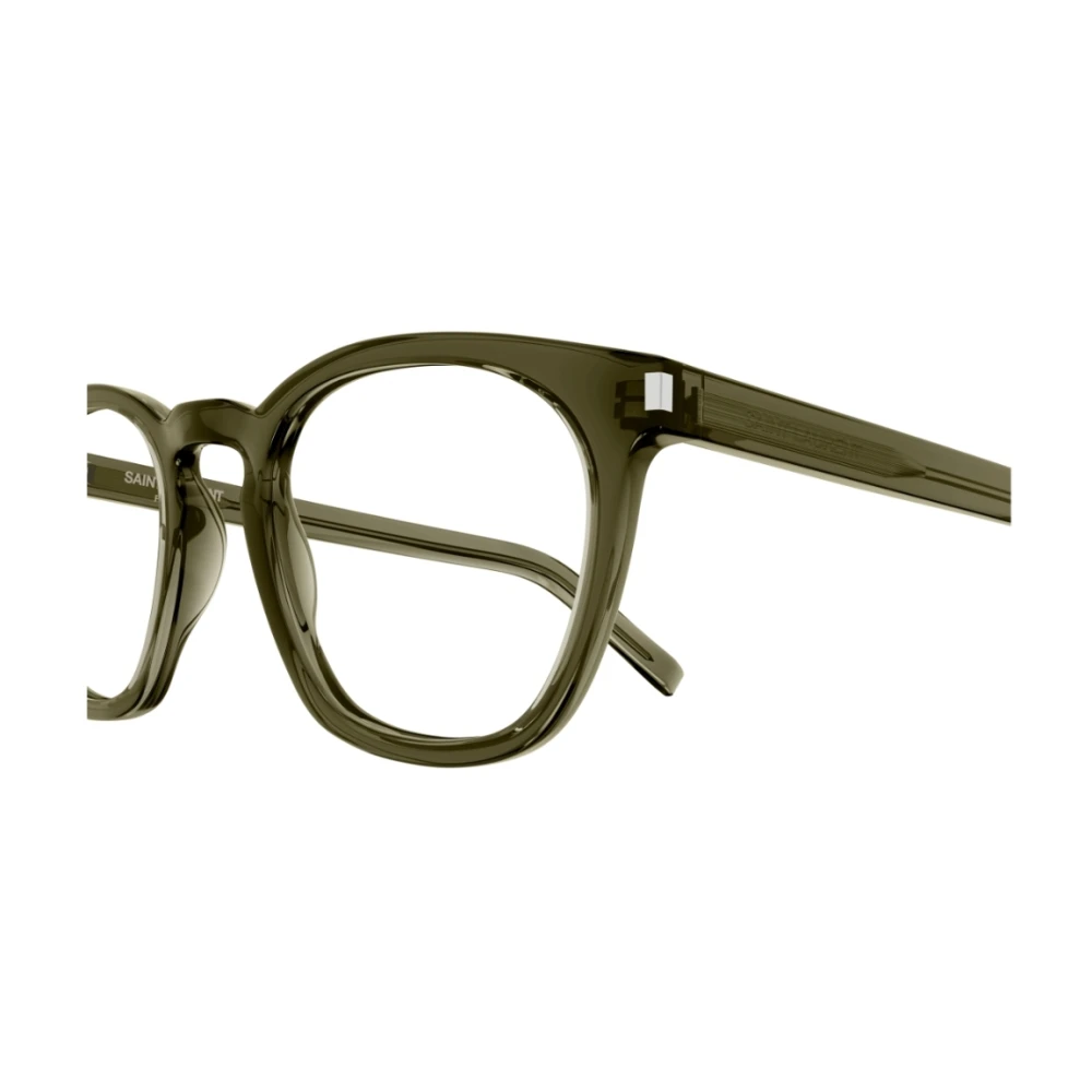 Saint Laurent Klassieke vierkante zonnebril Groen Green Unisex