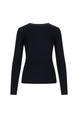 Max Mara Round-neck Knitwear Blå L