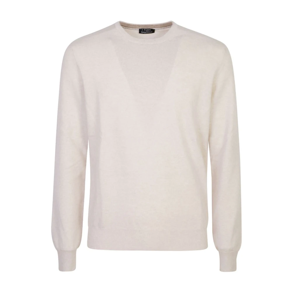 Knitwear > Round-neck Knitwear - - Barba - Modalova