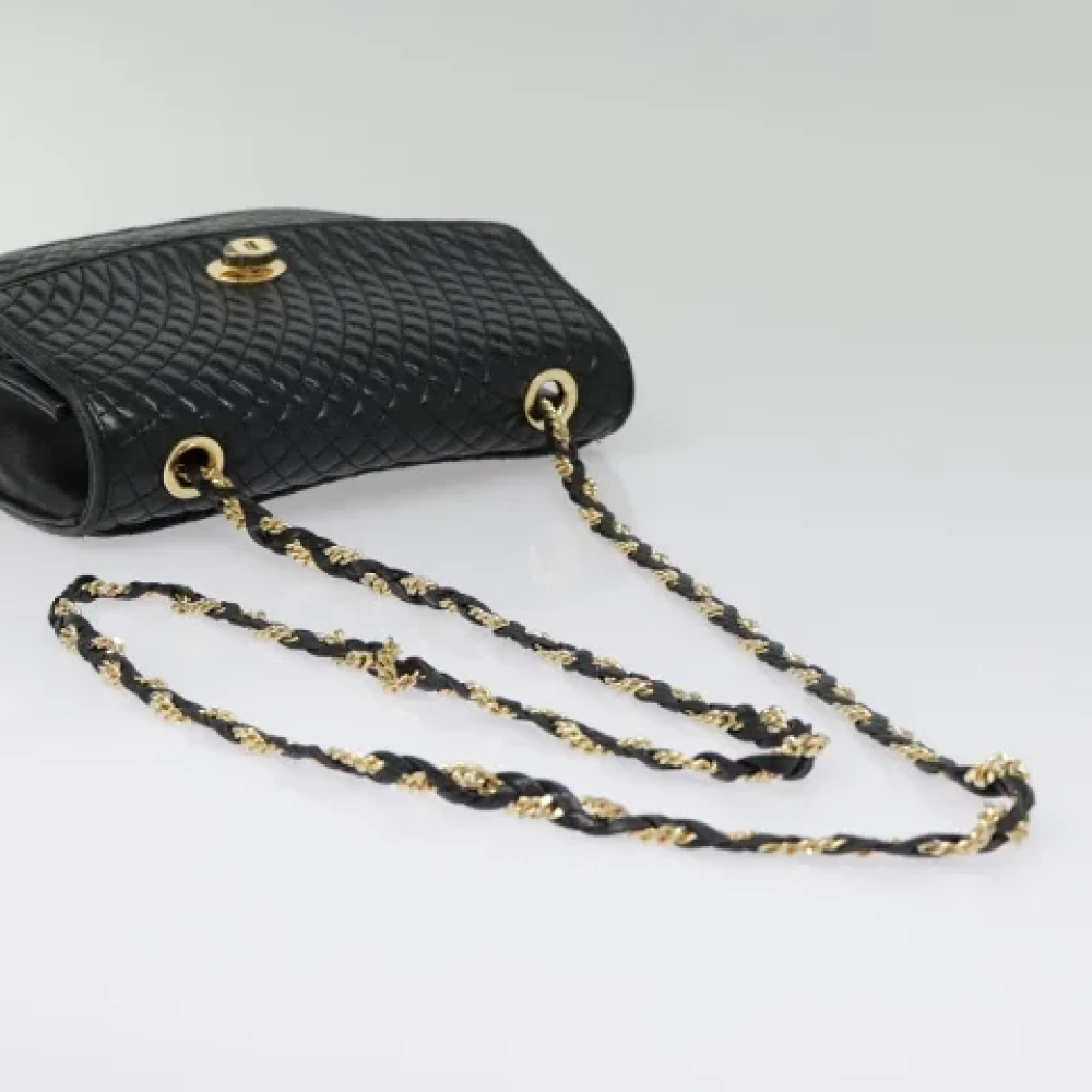Bally Pre-owned Leather shoulder-bags Black Dames
