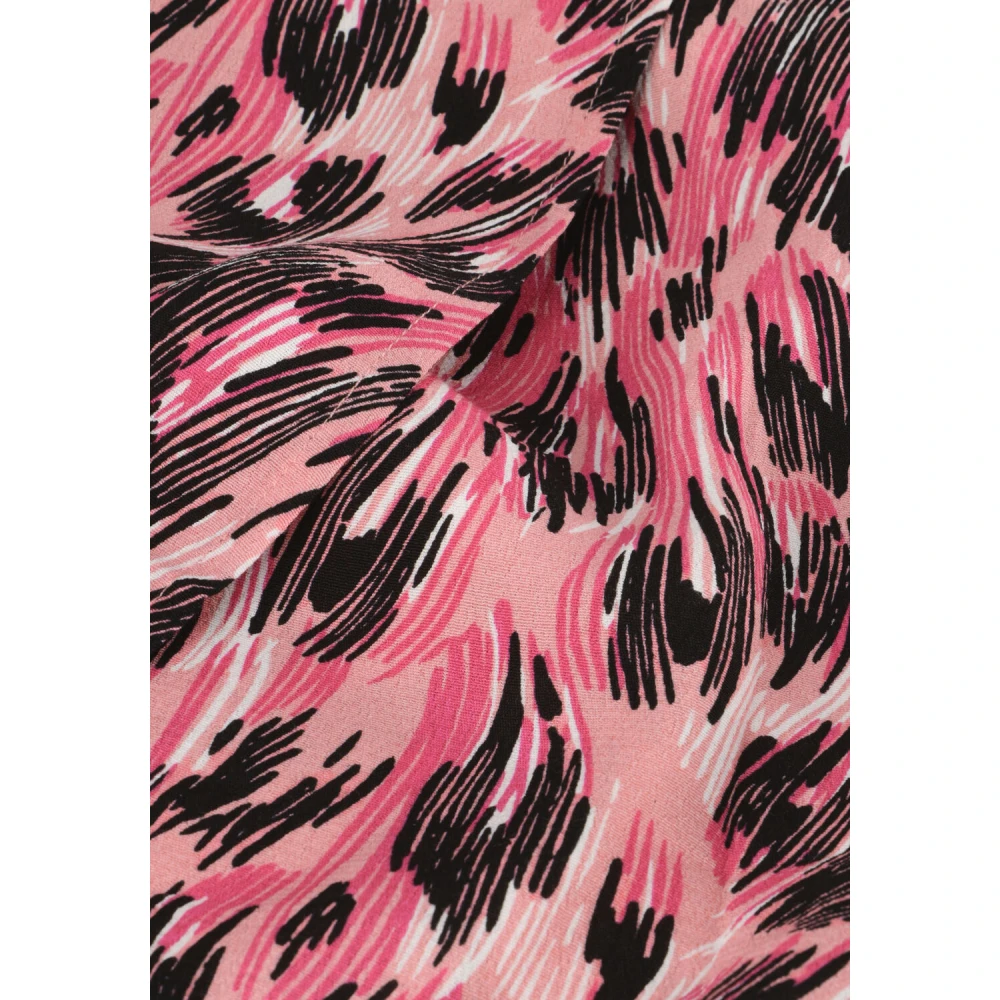 Silvian Heach Wikkelstijl Roze Mini Jurk Pink Dames