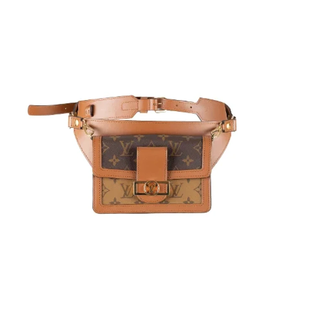 Louis Vuitton Vintage Pre-owned Canvas crossbody-bags Brown Dames