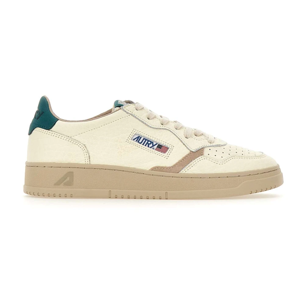 Autry White Sneakers, Male, 7 Uk, Medalist Low