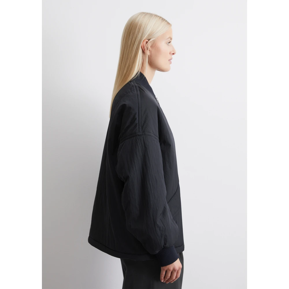 Marc O'Polo Lange blouson in relaxte stijl Beige Dames