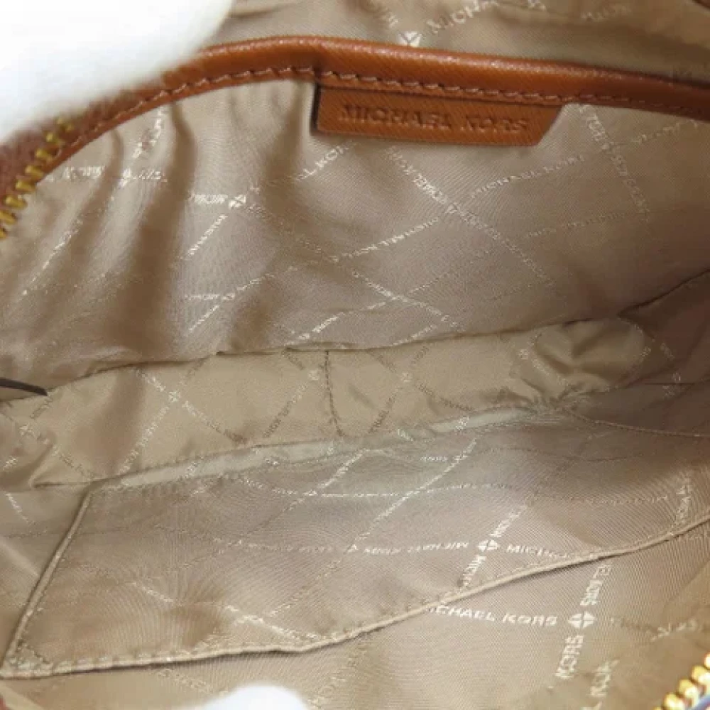 Michael Kors Pre-owned Plastic shoulder-bags Brown Dames
