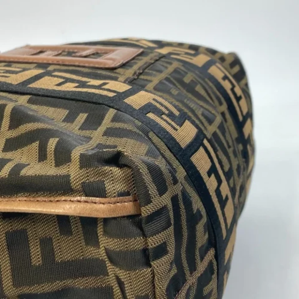 Fendi Vintage Pre-owned Leather fendi-bags Brown Dames