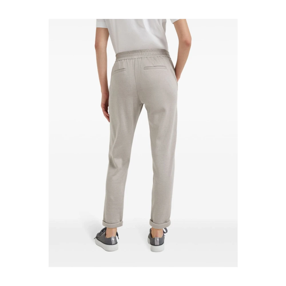 BRUNELLO CUCINELLI Elegante Herenbroek Gray Dames