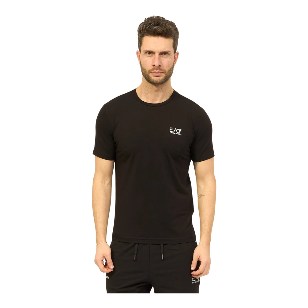 Emporio Armani EA7 T-Shirts Black Heren