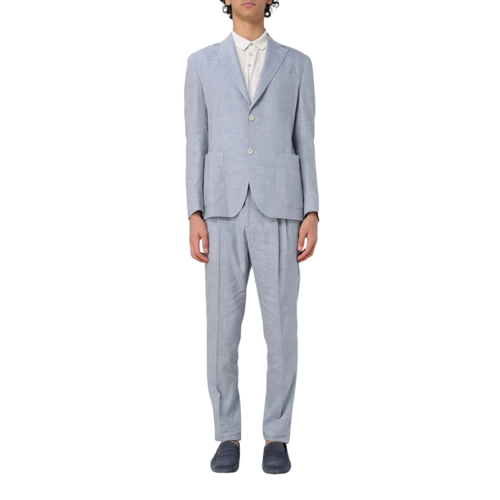 Suits > Suit Sets > Single Breasted Suits - - Eleventy - Modalova