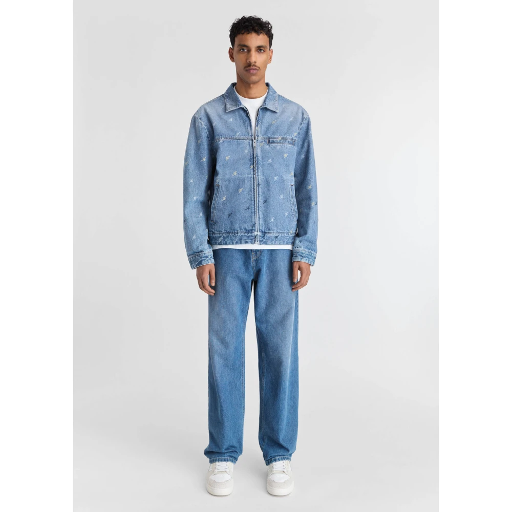 Axel Arigato Signature A Overshirt Blue Heren