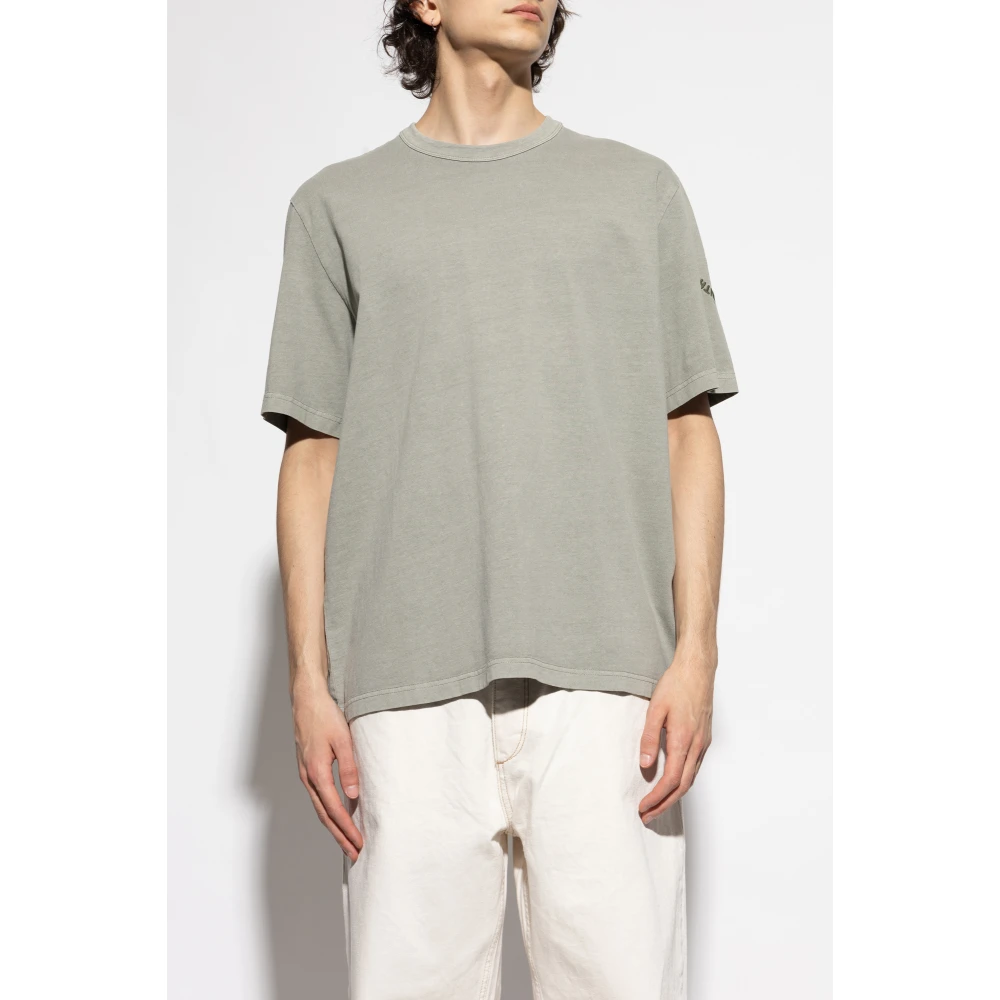 PS By Paul Smith T-shirt met geborduurd logo Gray Heren