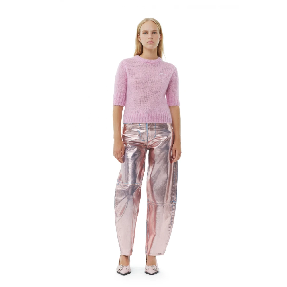 Ganni jeans J1447 Pink Dames