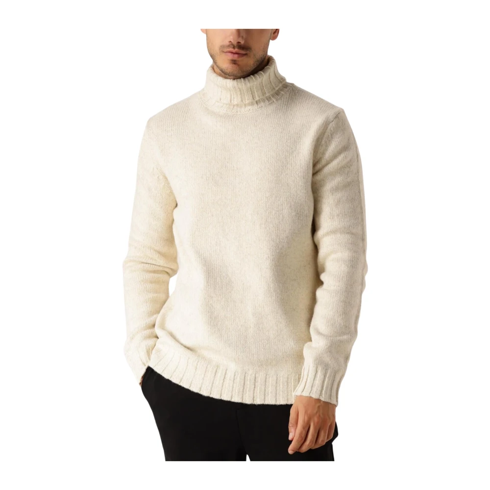 Dstrezzed Heren Turtleneck Sweaters & Vests White Heren