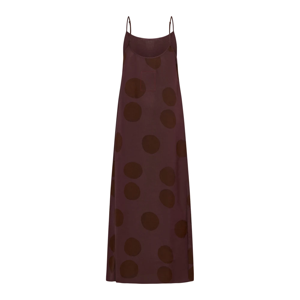 UMA Wang Elegante Jurken Collectie Brown Dames