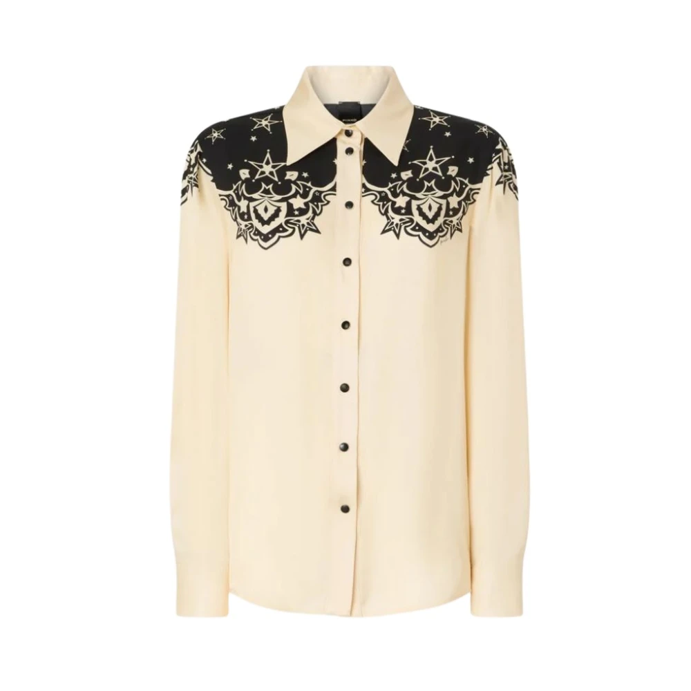 Pinko Donna Beige Camicette S, New,