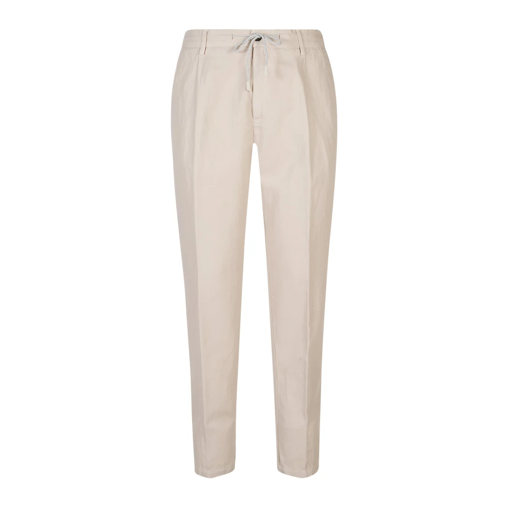 Eleventy Hombre Beige - Pantalones Jogger Elásticos - Trousers - W33