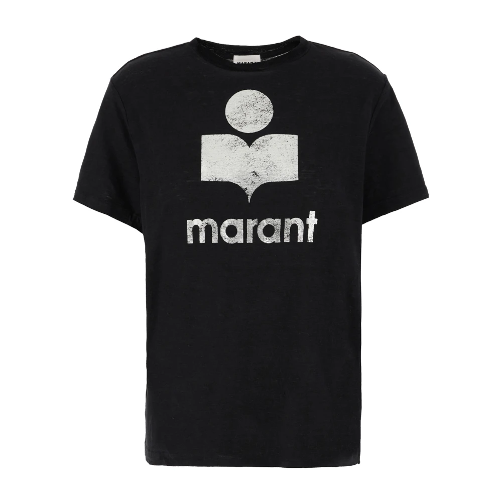 Isabel Marant Étoile Casual Katoenen T-Shirt Black Dames