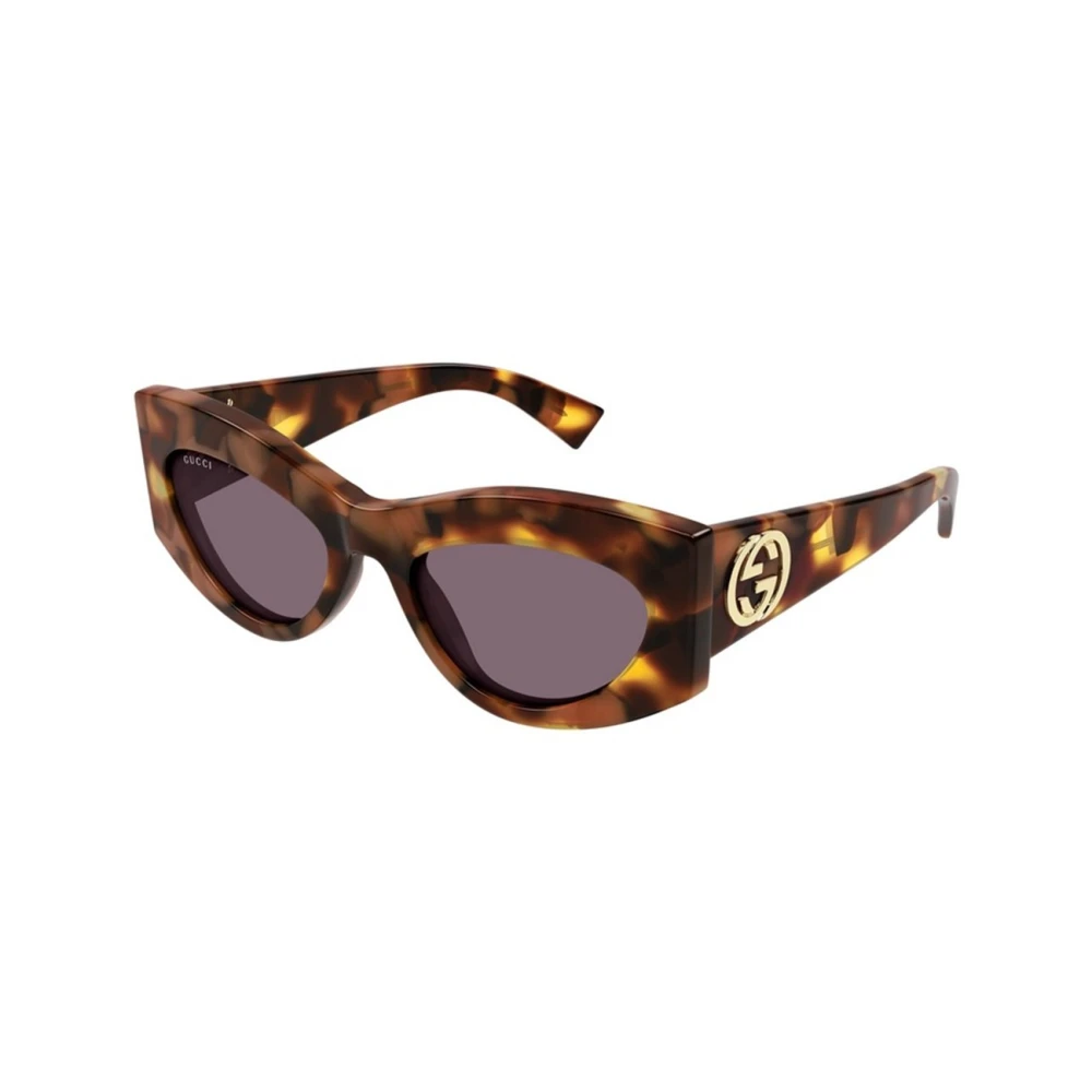 Gucci Women's Brown Sunglasses, 53 Mm, Authentic Stylish Glasses With Premium Quality