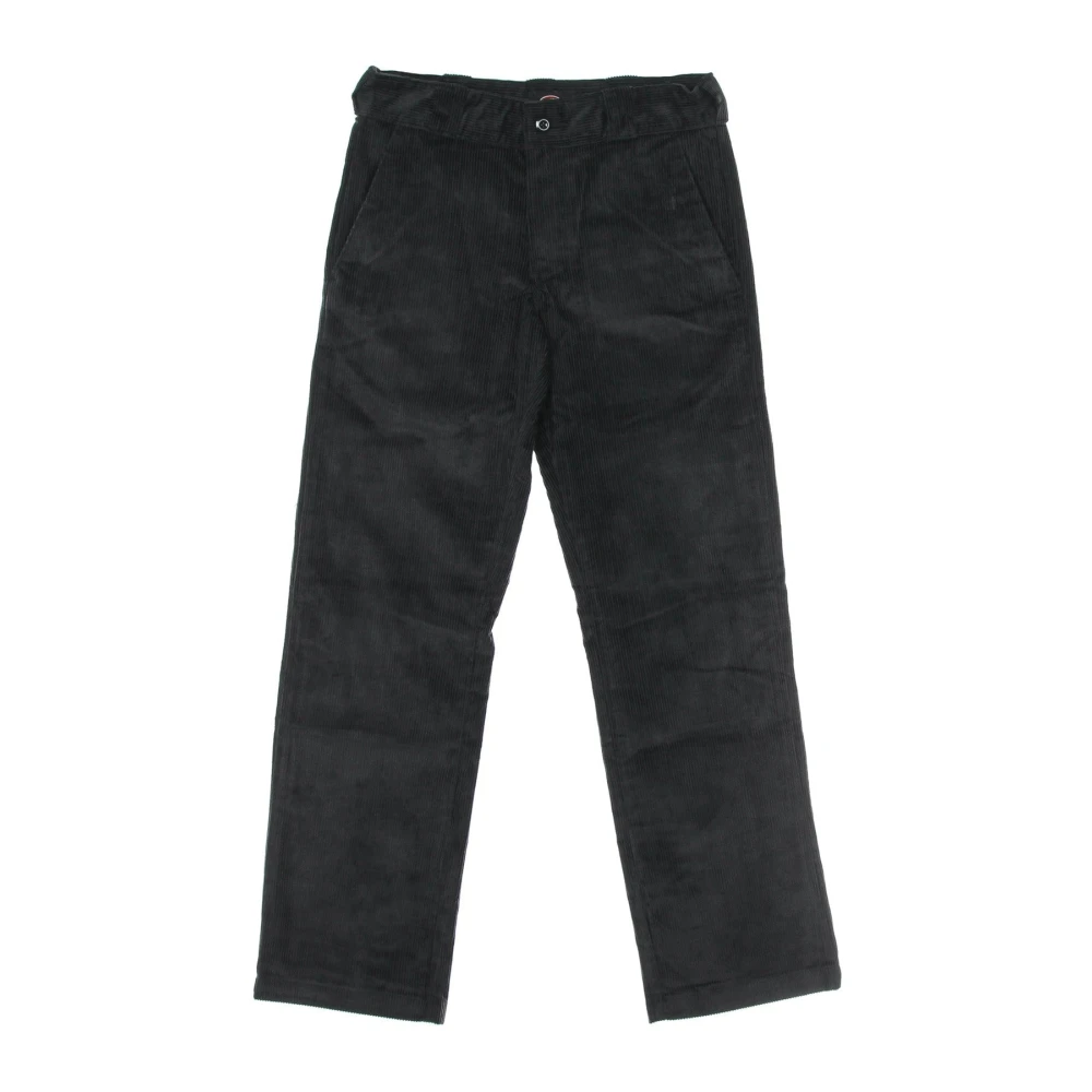 Dickies Zwarte Fluwelen Broek met Zakken Black Heren